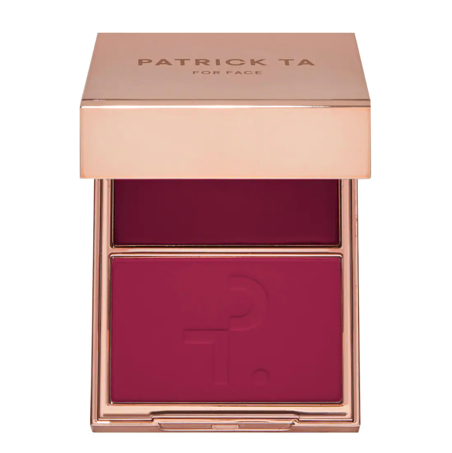 PATRICK TA  Major Headlines Double-Take Crème & Powder Blush Duo - She's Wanted