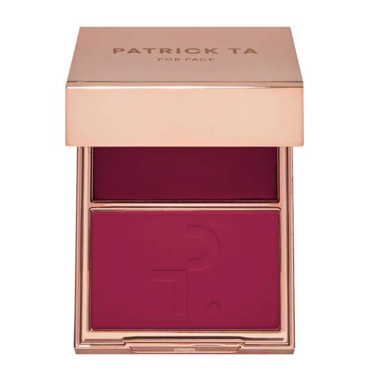 PATRICK TA  Major Headlines Double-Take Crème & Powder Blush Duo - She's Wanted