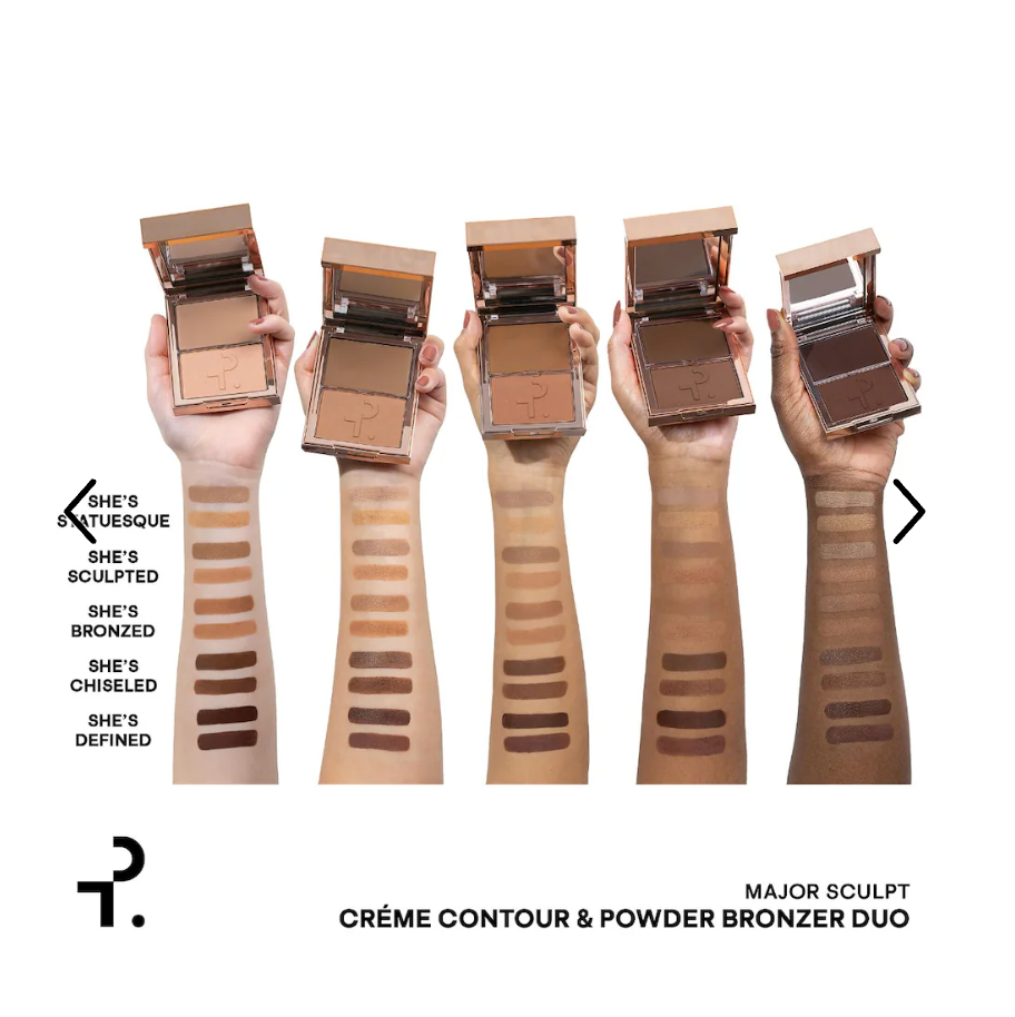 PATRICK TA  Major Sculpt Crème Contour & Powder Bronzer Duo