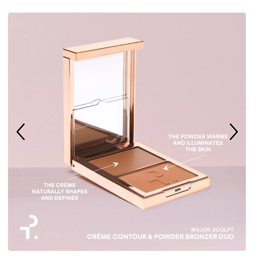 PATRICK TA  Major Sculpt Crème Contour & Powder Bronzer Duo