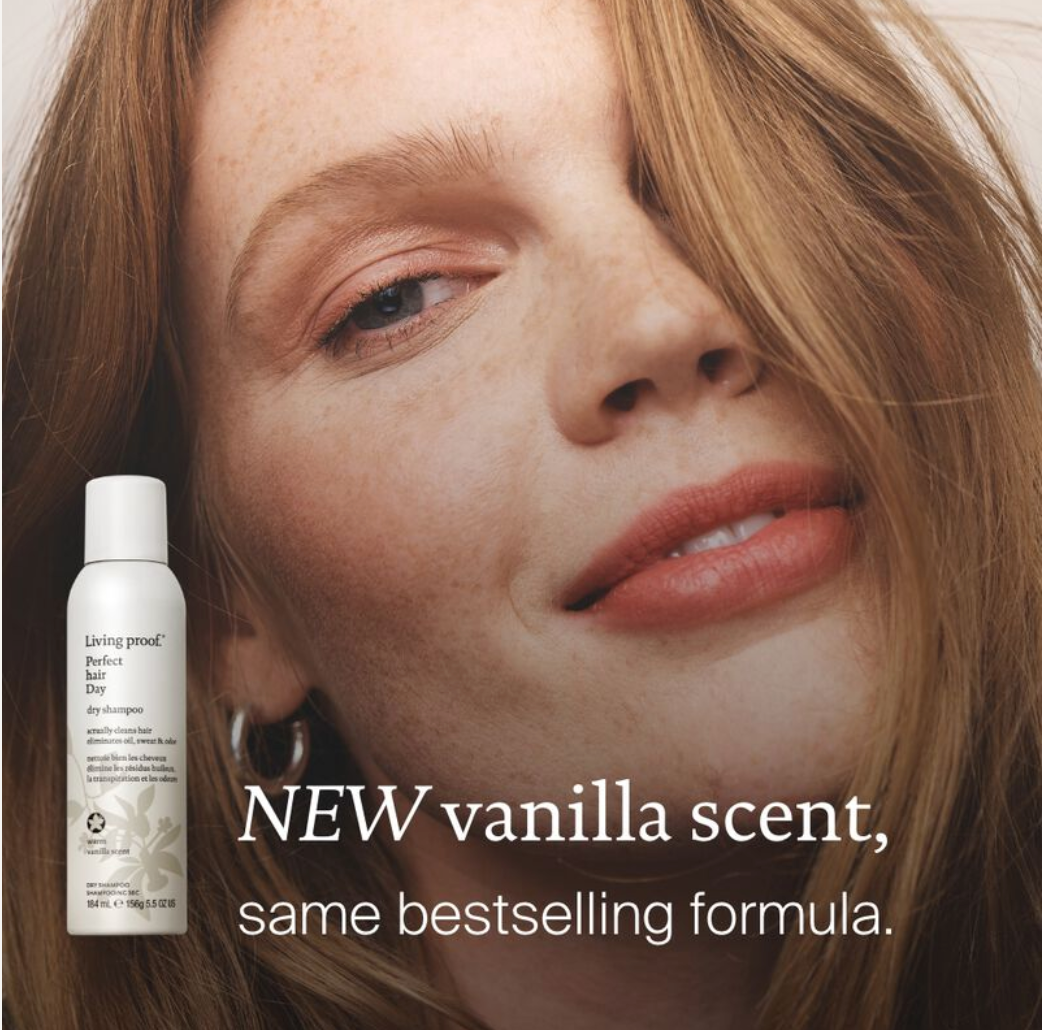 Living Proof Perfect hair Day Dry Shampoo — Limited Edition Vanilla - 5.5oz / 184 mL