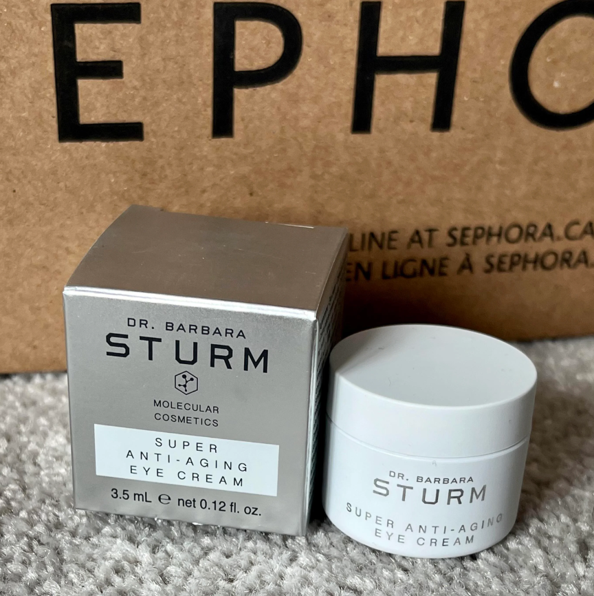 DR BARBARA STURM SUPER ANTI-AGING EYE CREAM Sample/Travel SZ 3.5 ML