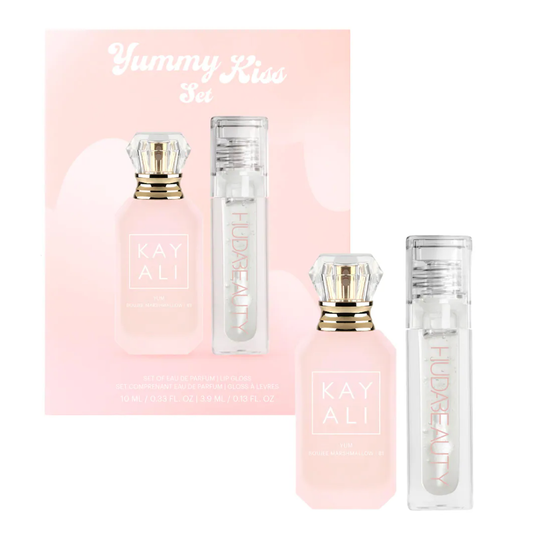 KAYALI YUMMY KISS SET - Yum Marshmallow + Faux Filler Gloss Glassy