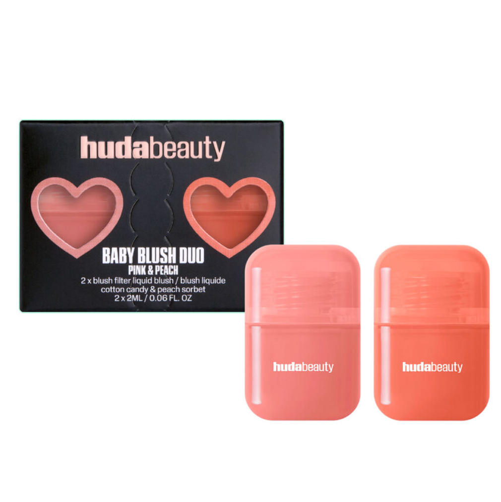 HUDA BEAUTY Mini Baby Blush Duo Set