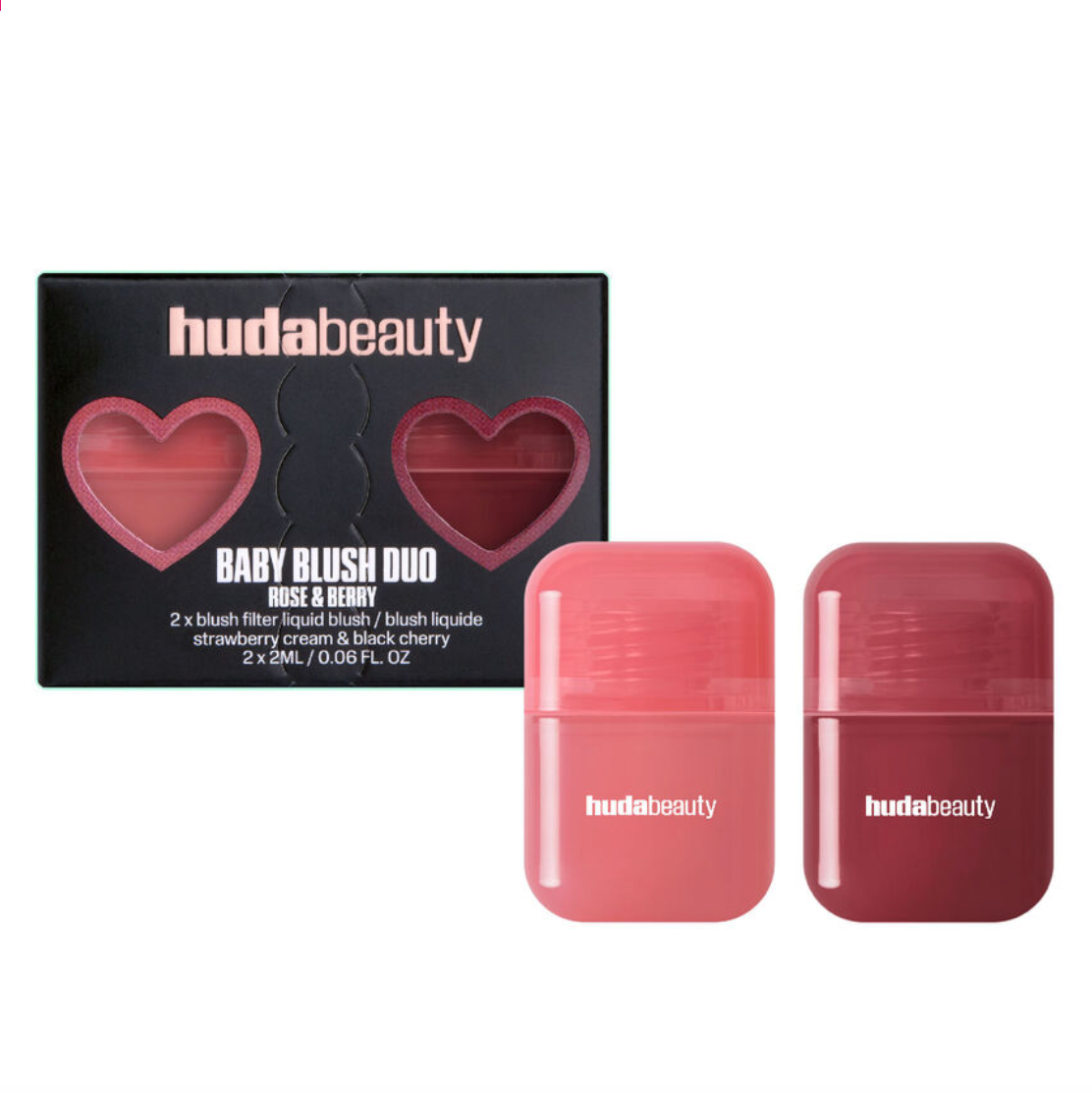 HUDA BEAUTY Mini Baby Blush Duo Set