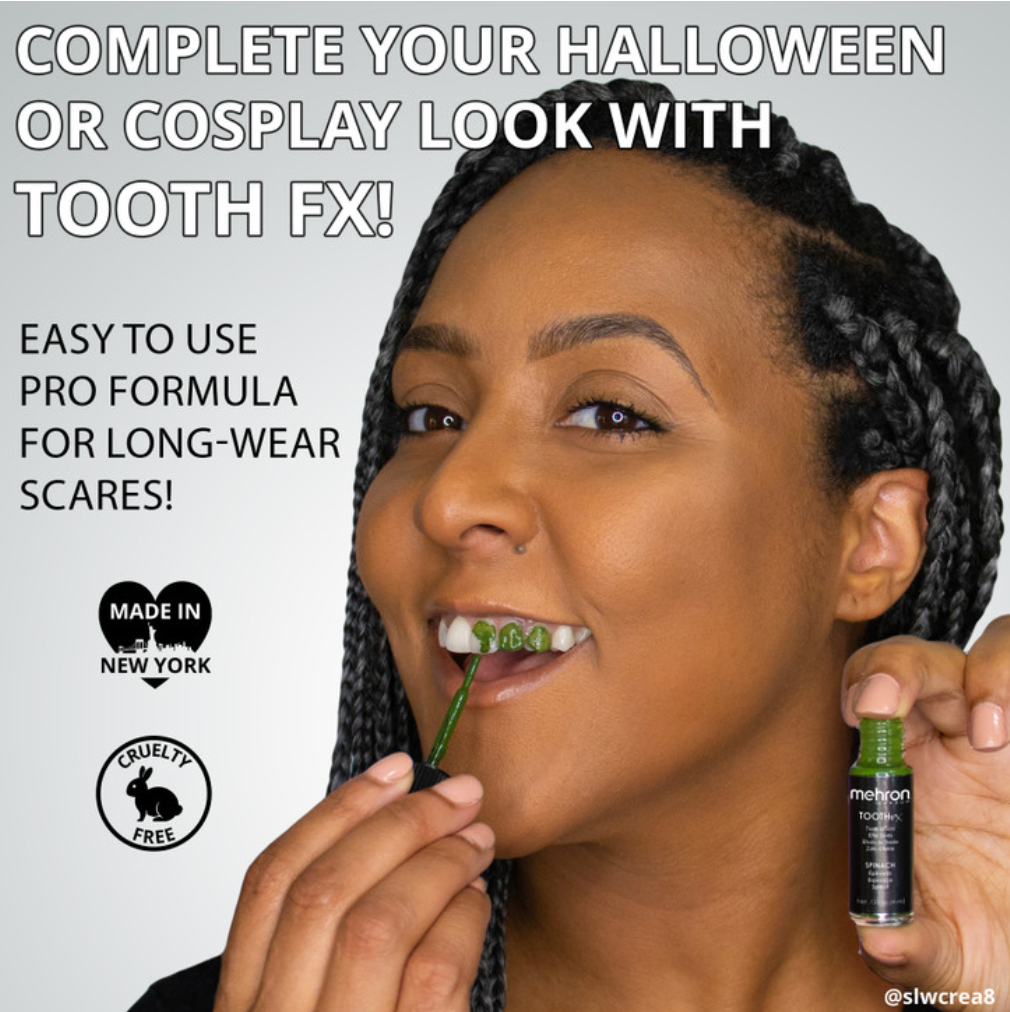 Mehron Tooth FX- Non-toxic, Temporary Tooth Paint