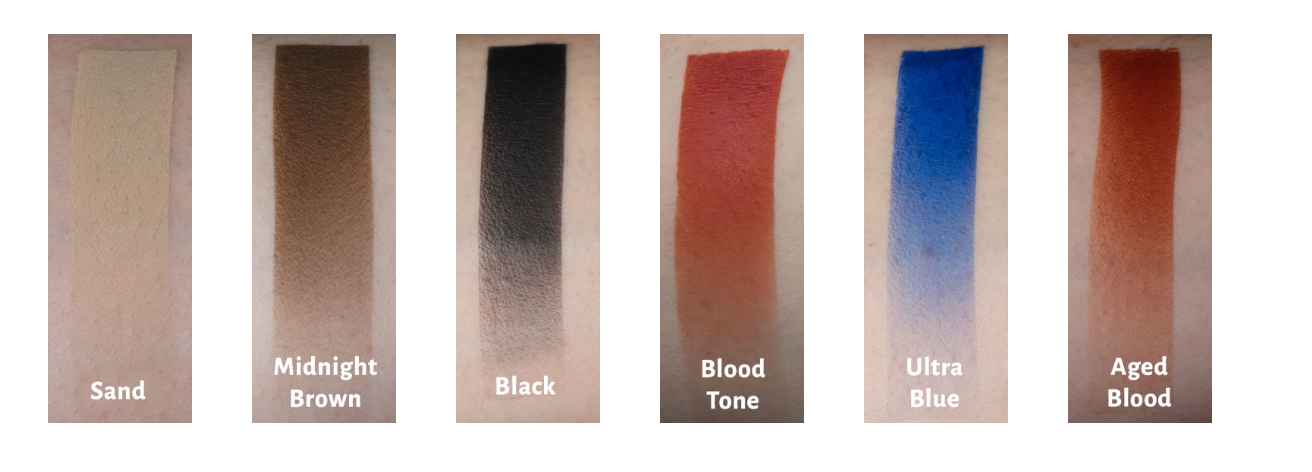 Skin illustrator Blood & Sand Palette