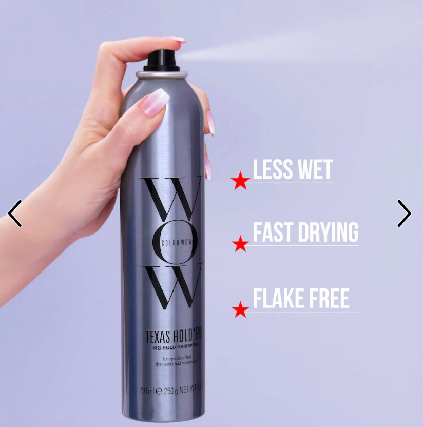 COLOR WOW Texas Hold 'Em Big Hold Hairspray - 8.8oz / 291 mL
