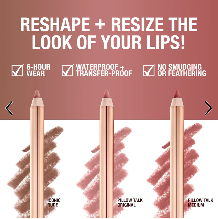 Charlotte Tilbury  Mini Iconic Lip Cheat Lip Liner Trio