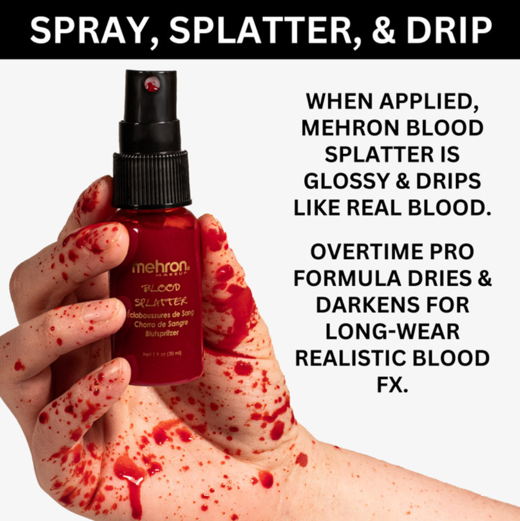 Mehron Blood Splatter 1oz / 30 mL