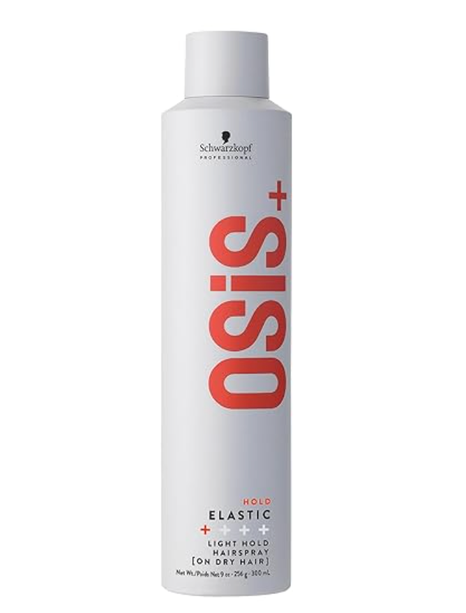 OSiS+ Elastic Hairspray - Light Hold with Heat Protection for All Hair Types