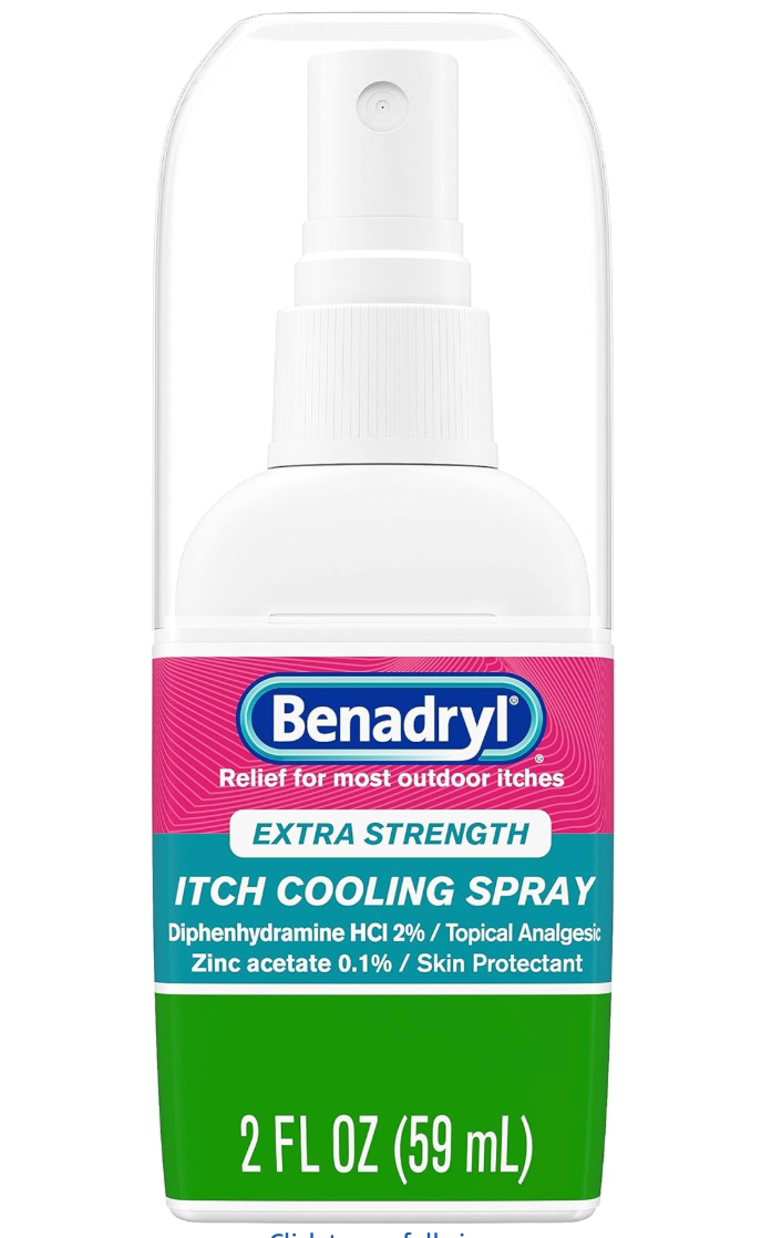 Benadryl Extra Strength Itch Cooling Spray 2 oz/59 mL