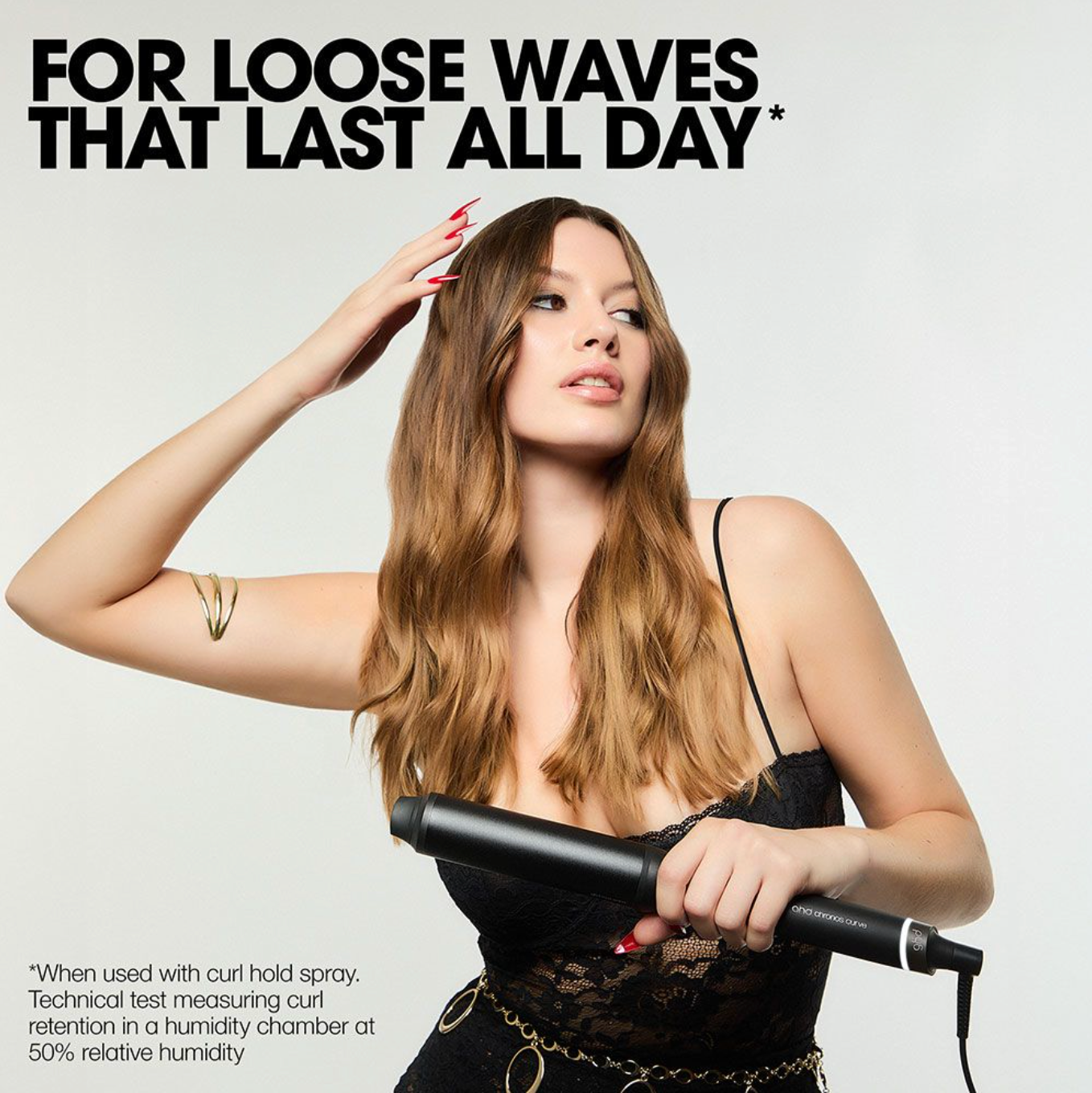 GHD Chronos Curve Max Wand (1.5" Barrel) For Loose Waves