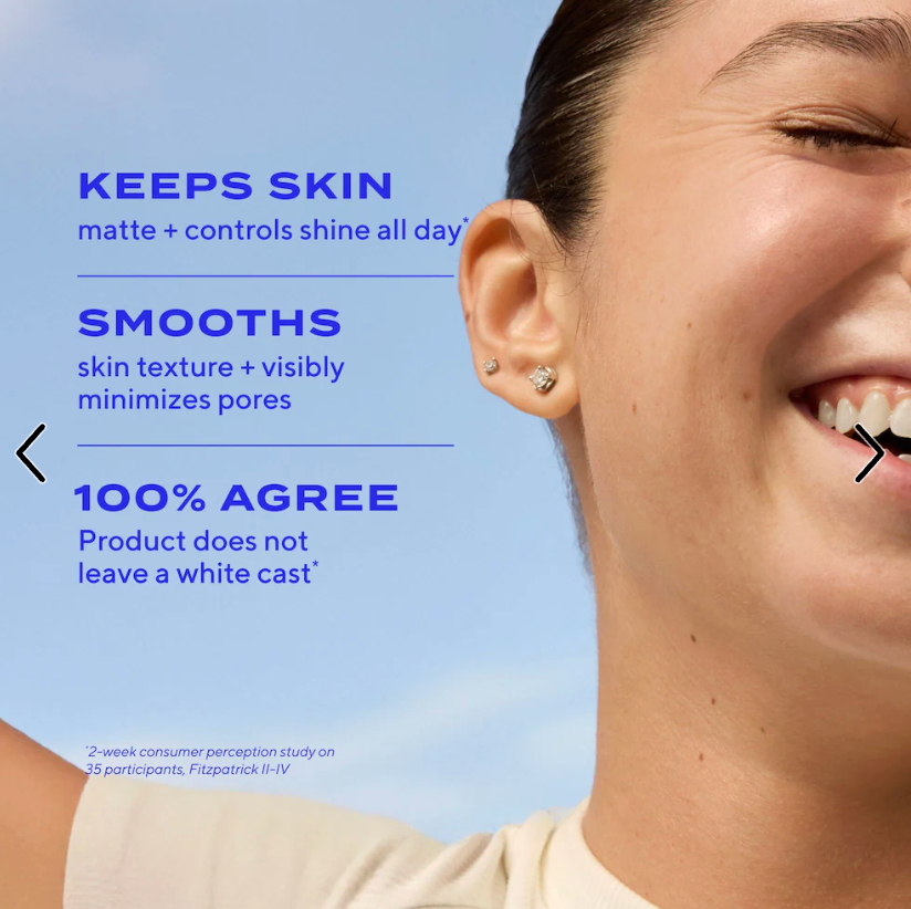 Murad  Superactive Mattifying Oil + Pore Control Moisturizer SPF 50 with Salicylic Acid