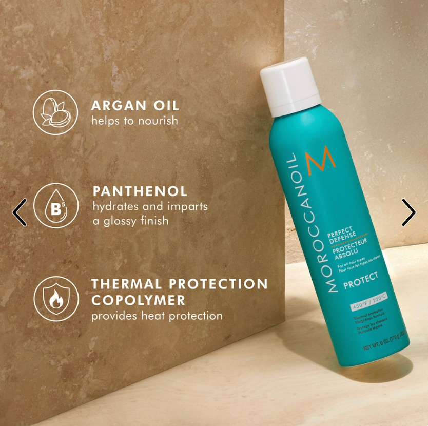 Moroccanoil  Mini Perfect Defense Heat Protectant -  2 oz/ 75 mL