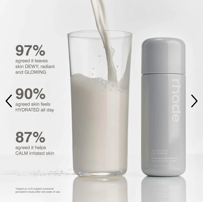 rhode Glazing Milk Ceramide Facial Essence