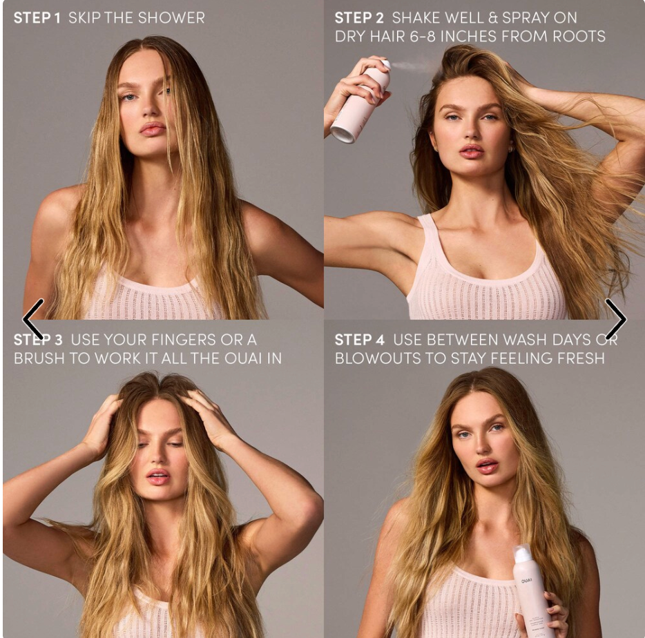 OUAI  Mini Super Dry Invisible Dry Shampoo -Melrose Place (2 oz/56 g)