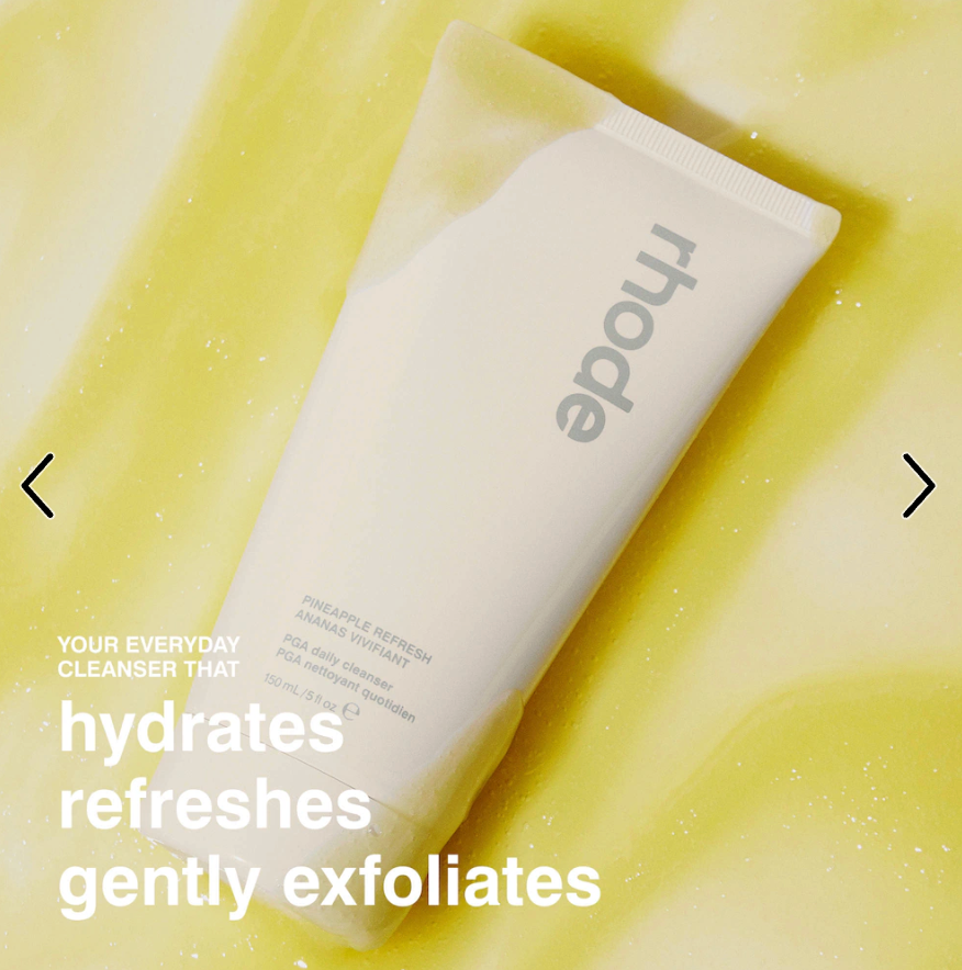 rhode  Mini Pineapple Refresh PGA Daily Cleanser