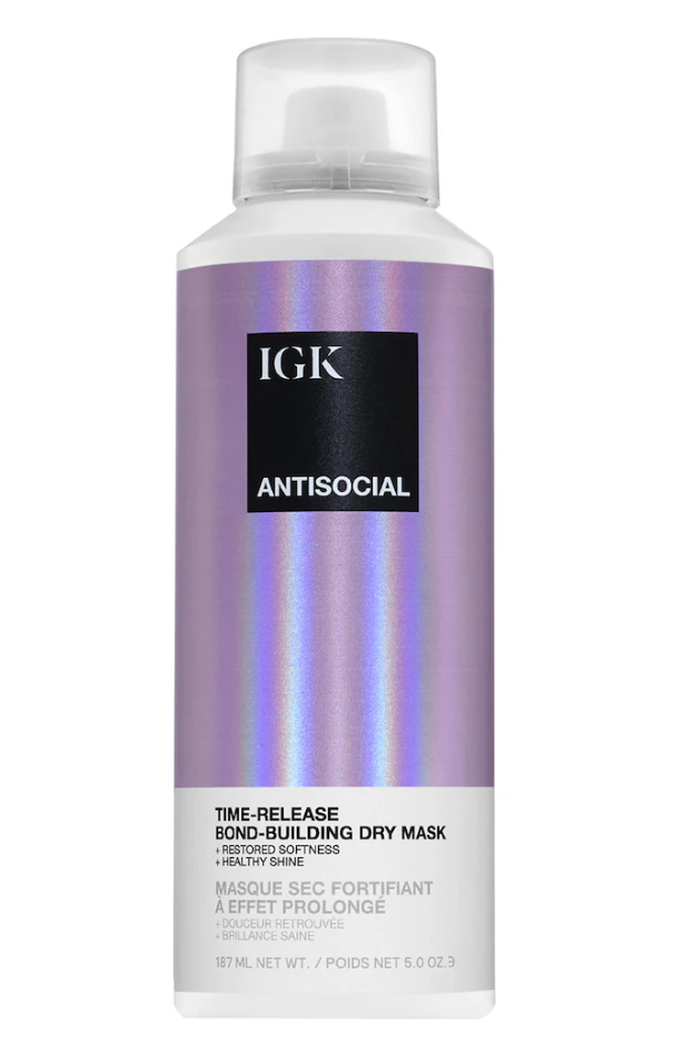 IGK Antisocial Leave-In Dry Hair Mask - 5 oz/ 187 mL