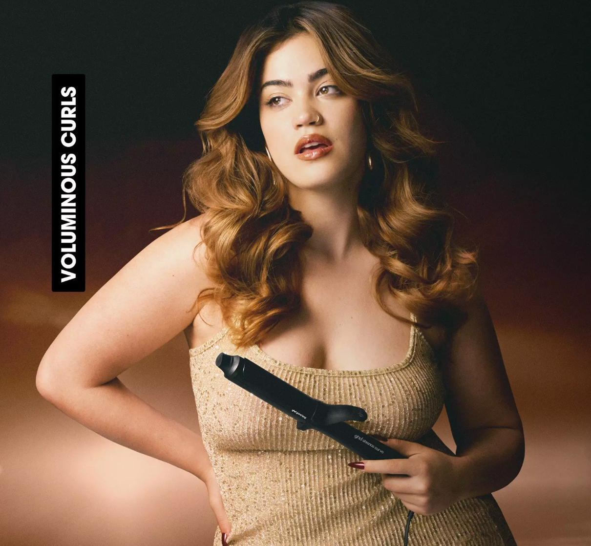 NEW GHD CHRONOS CURVE GRAND CURLING IRON (1.25" BARREL) FOR BIG VOLUMINOUS CURLS