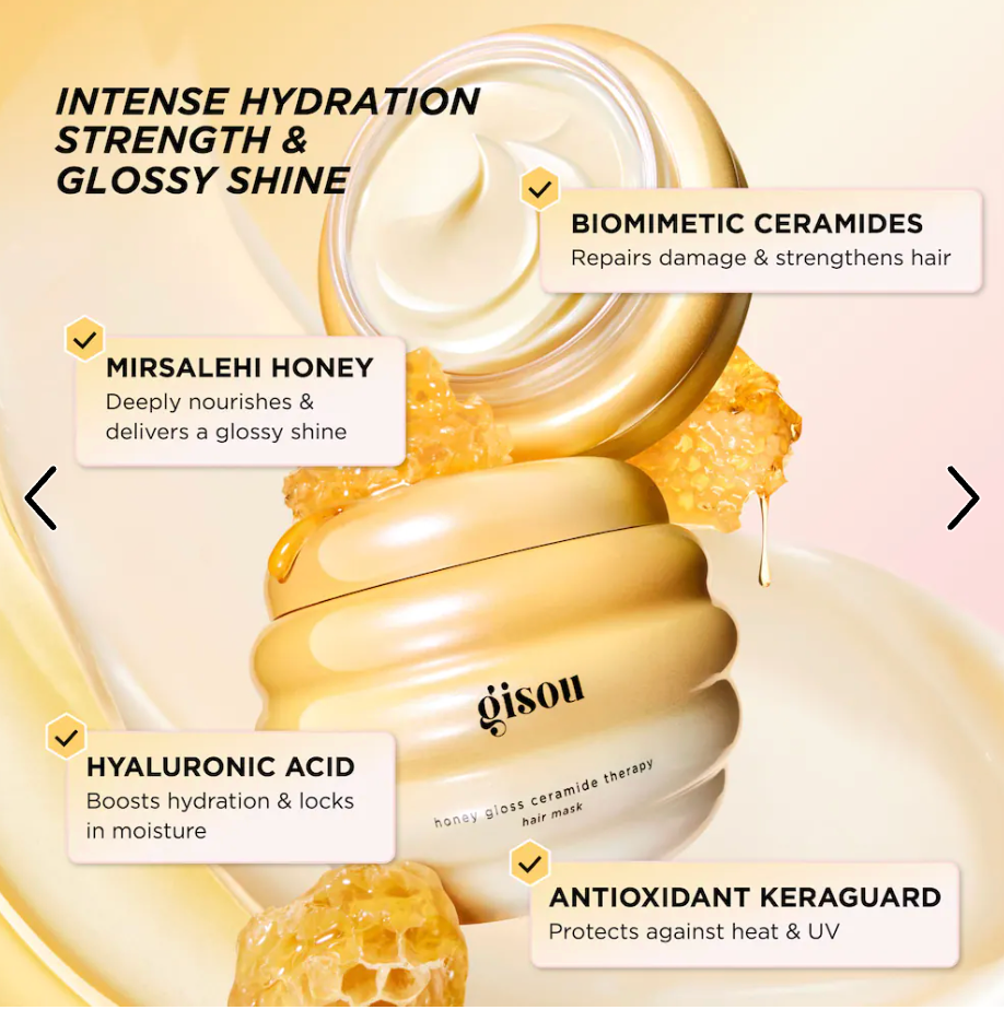 GISOU Honey Infused hair mask 75ml (unboxed)