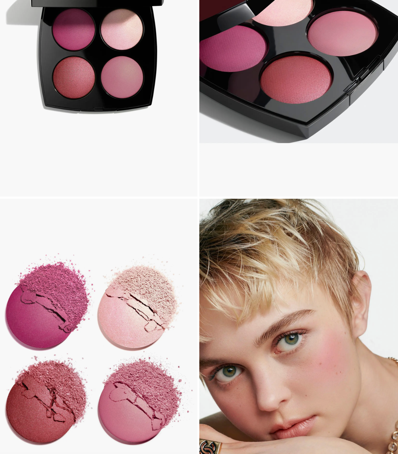C Rouge Noir Confidence Eyeshadow and Blush Palette, 0.42 oz.