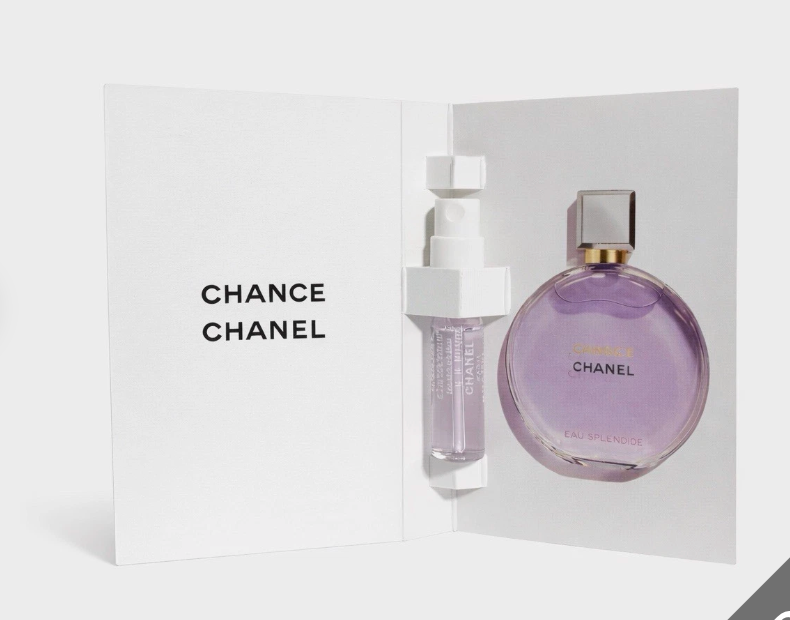 Authentic chance eau de parfum vial 1.5 mL