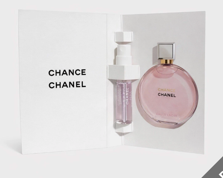 Authentic chance eau de parfum vial 1.5 mL