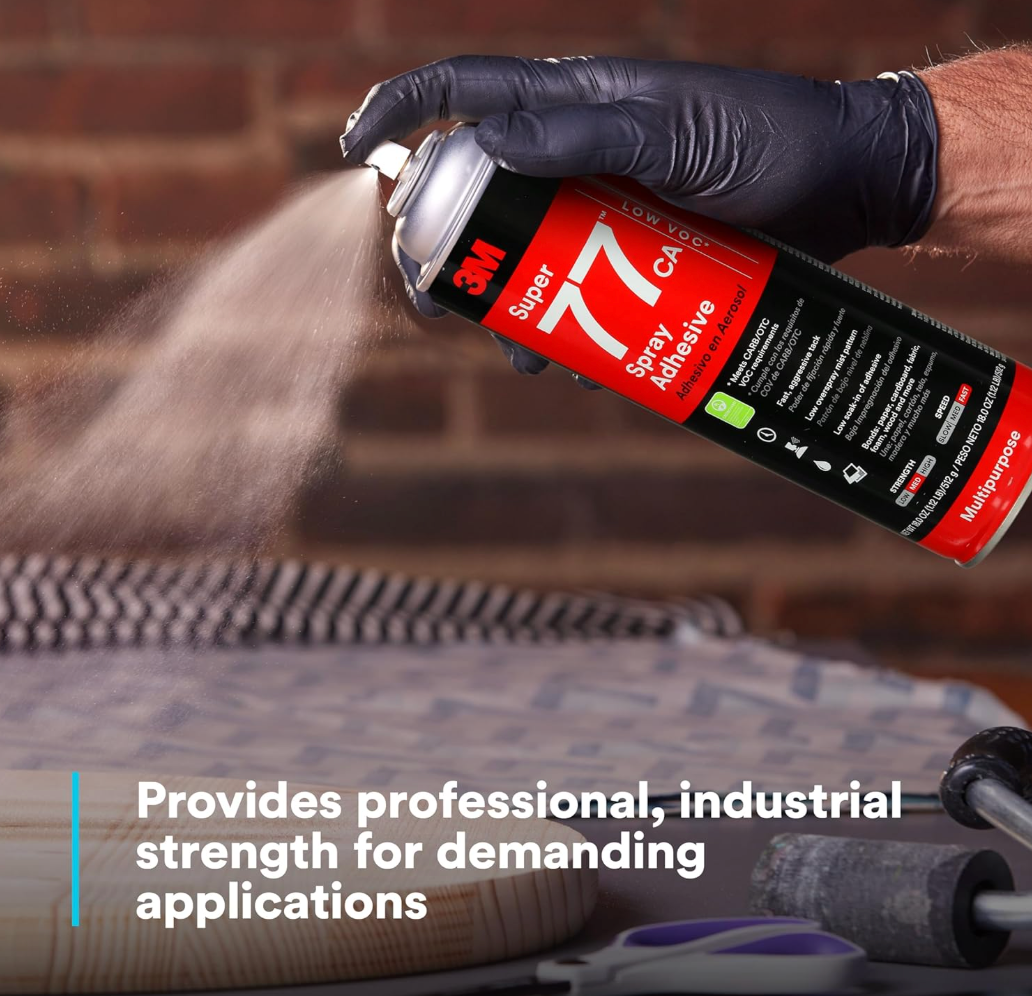 3M Super 77 Multipurpose Permanent Spray Adhesive Glue