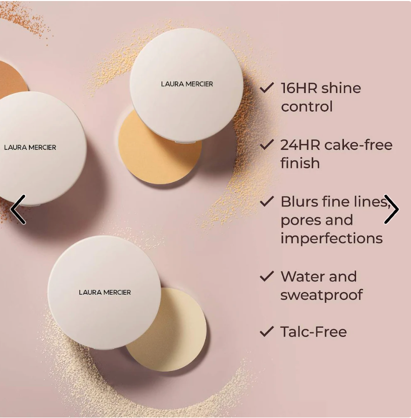 Ultra-Blur Talc-Free Waterproof Translucent Pressed Setting Powder