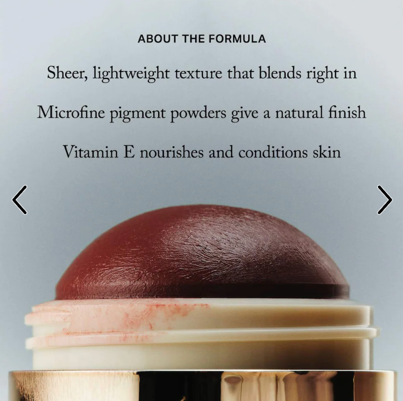 MERIT  Flush Balm Cream Blush - Cheeky - cool pink