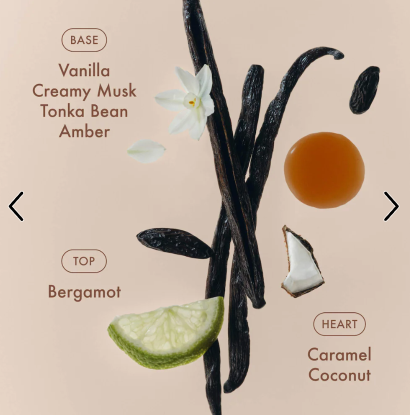 Summer Fridays  Sunlit Vanilla Eau de Parfum with Caramel Travel Spray - 0.34 oz/10ml