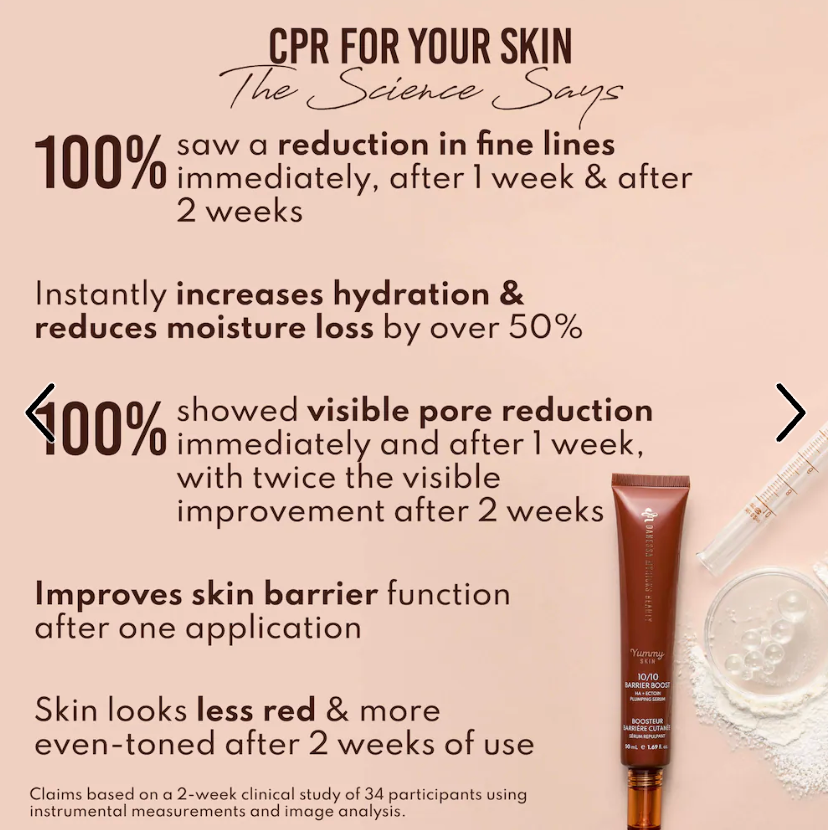 Danessa Myricks Beauty  Yummy Skin 10/10 Barrier Boost Hyaluronic Acid + Ectoin Plumping Serum