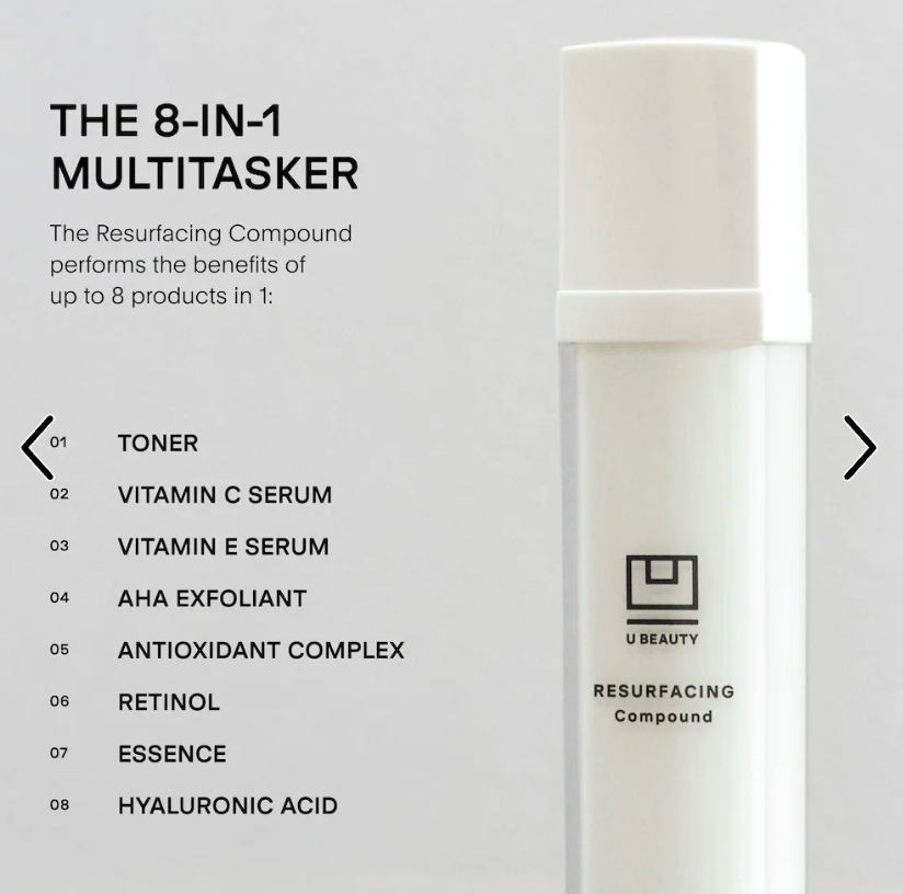 U Beauty  Resurfacing Compound mini -  10ml