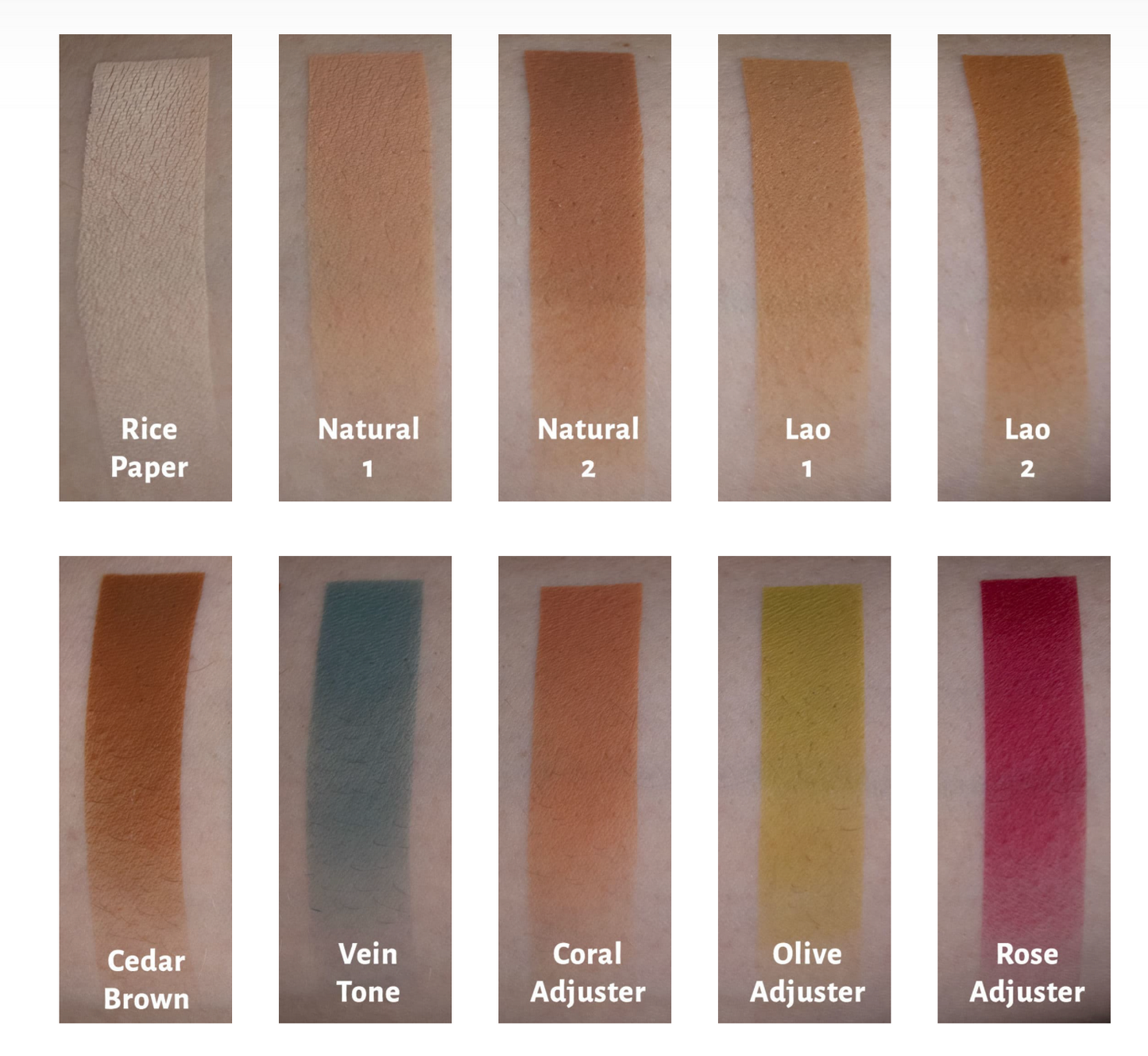 Skin illustrator Flesh Tone On Set Palette