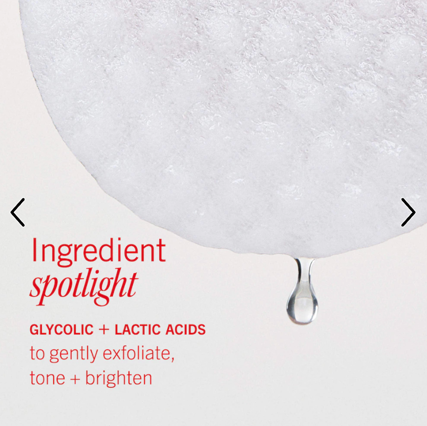 First Aid Beauty  Brighten + Glow Facial Radiance Pads with Glycolic + Lactic Acids