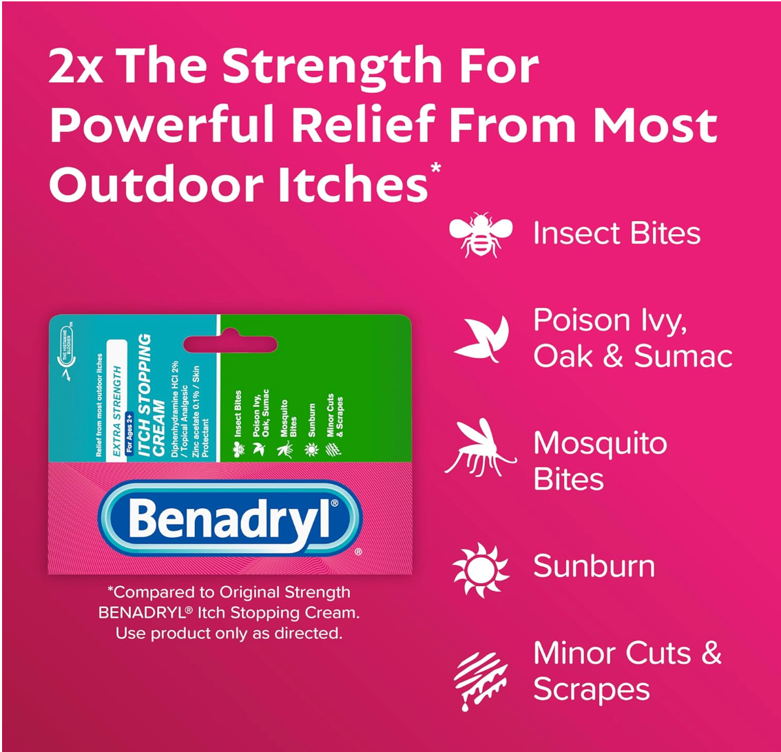 Benadryl Extra Strength Itch Stopping Cream