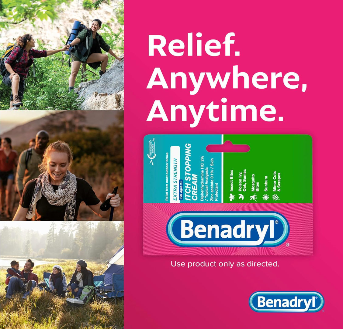 Benadryl Extra Strength Itch Stopping Cream