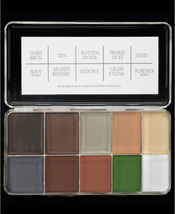 Skin illustrator Grunge Palette