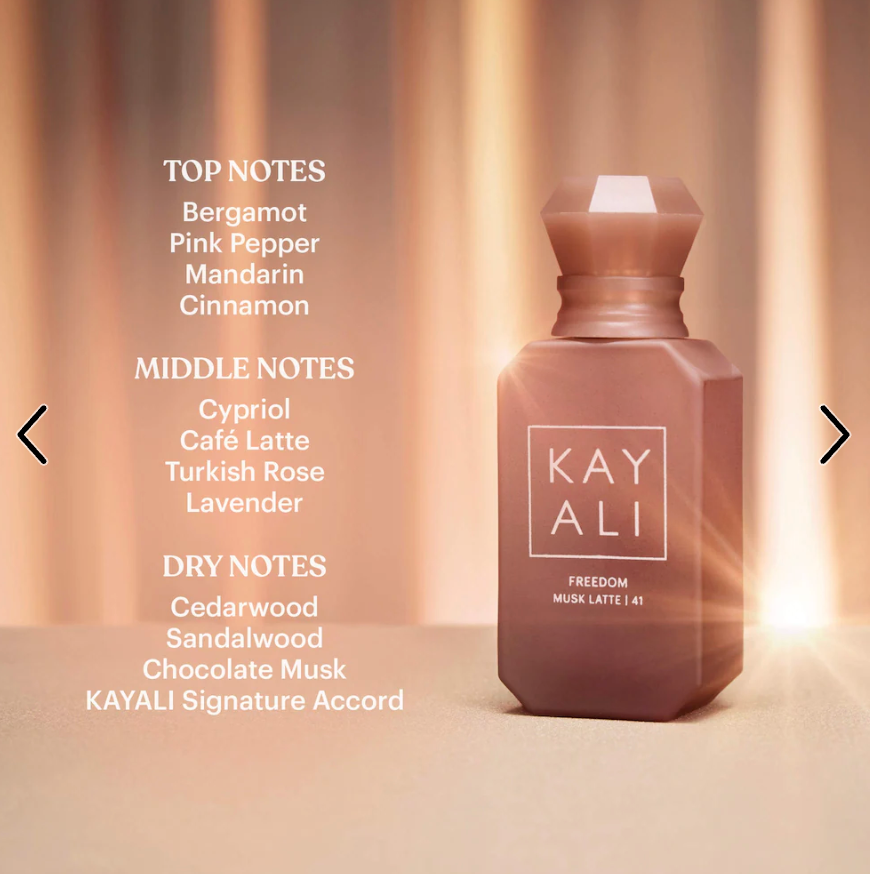 KAYALI  FREEDOM MUSK LATTE | 41 Eau de Parfum - 3.4 fl oz/100ml eau de parfum spray