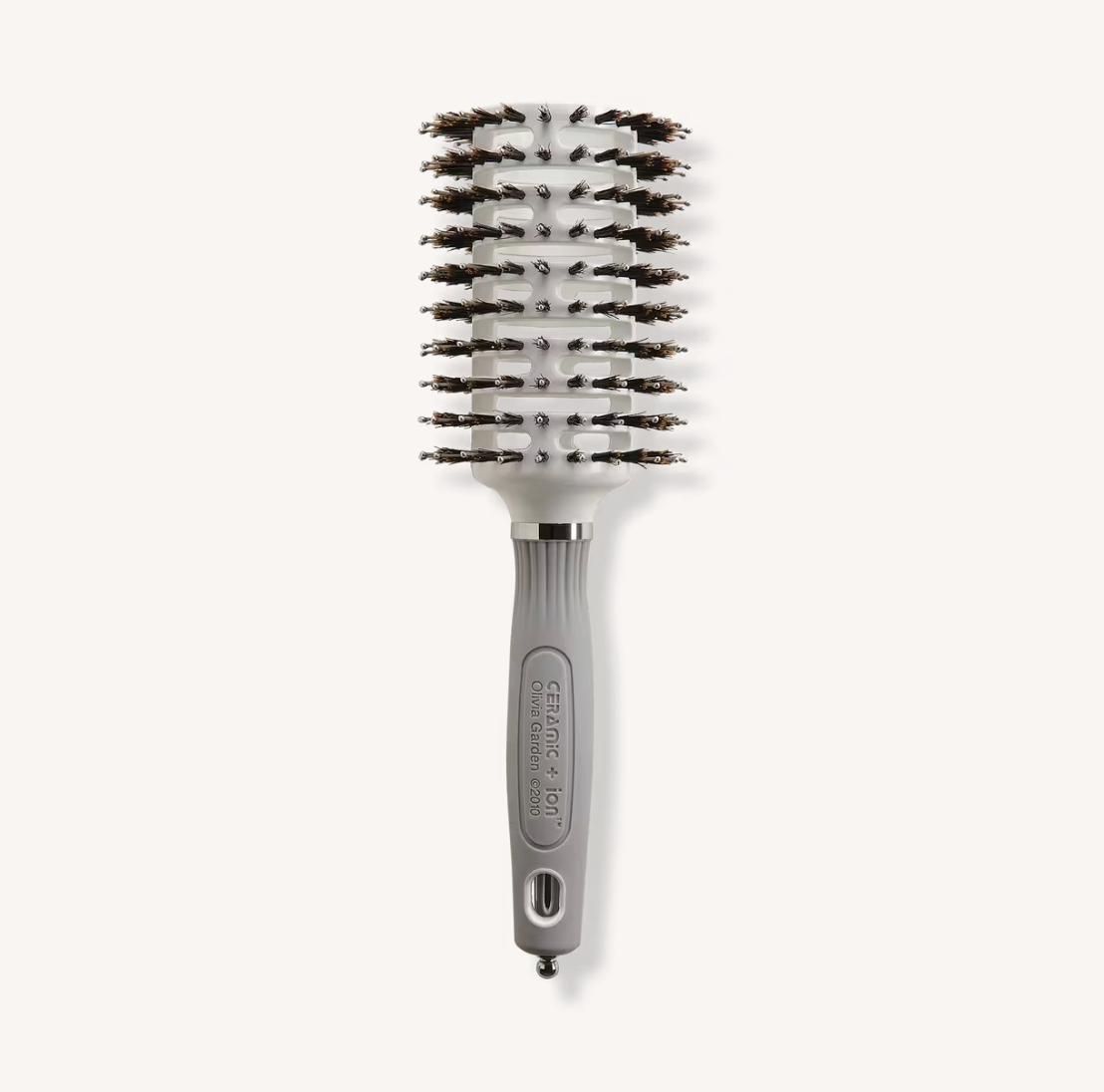 Olivia Garden   Ceramic + Ion Turbo Vent Combo Round Brush -  3-1/4". 82 mm