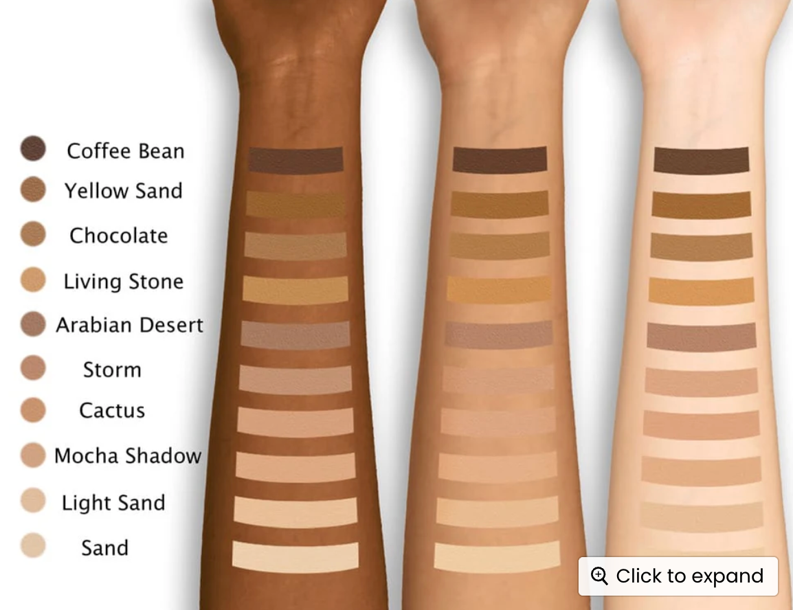 Jordane Cosmetics Total Tattoo Coverage Desert Yellow Mini