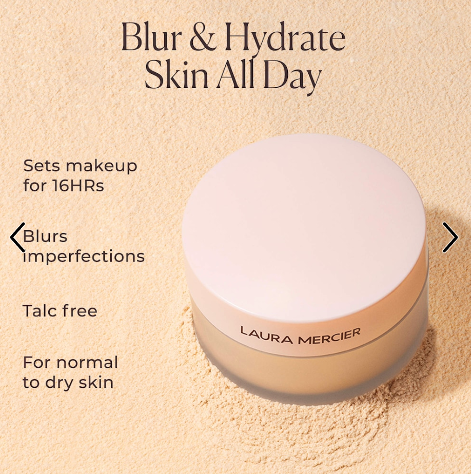 Laura Mercier  Ultra-Blur Talc-Free Longwearing Translucent Loose Setting Powder - Translucent Honey