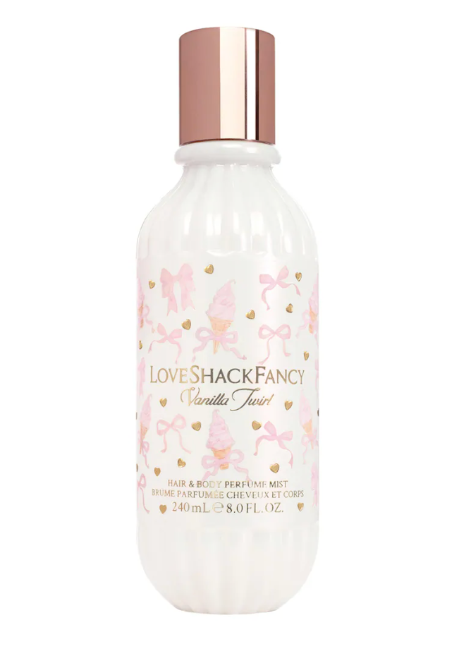 LoveShackFancy Vanilla Twirl Hair & Body Perfume Mist - 8oz/240mL perfume mist