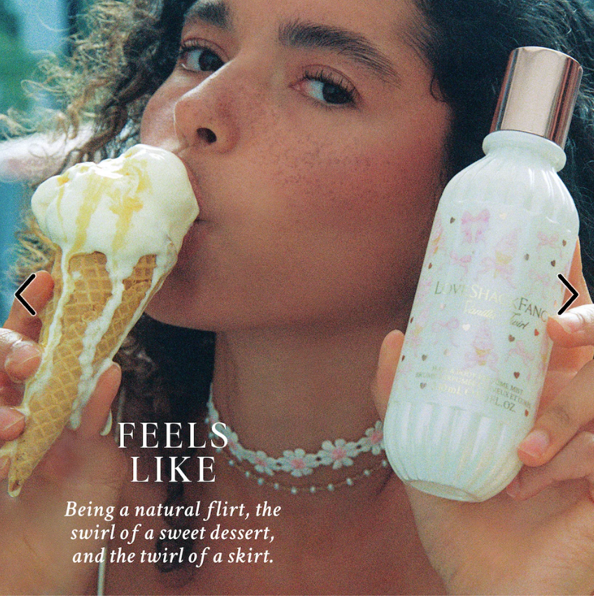 LoveShackFancy Vanilla Twirl Hair & Body Perfume Mist - 8oz/240mL perfume mist