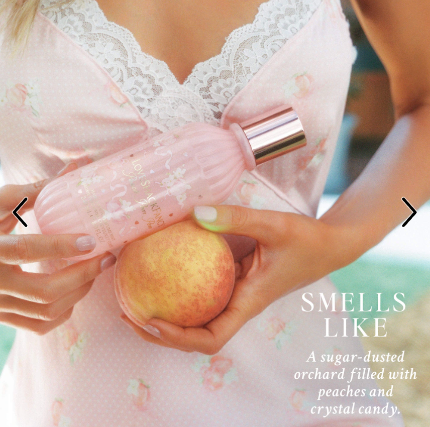 LoveShackFancy  Peach Pom Pom Hair & Body Perfume Mist - 8oz/240mL