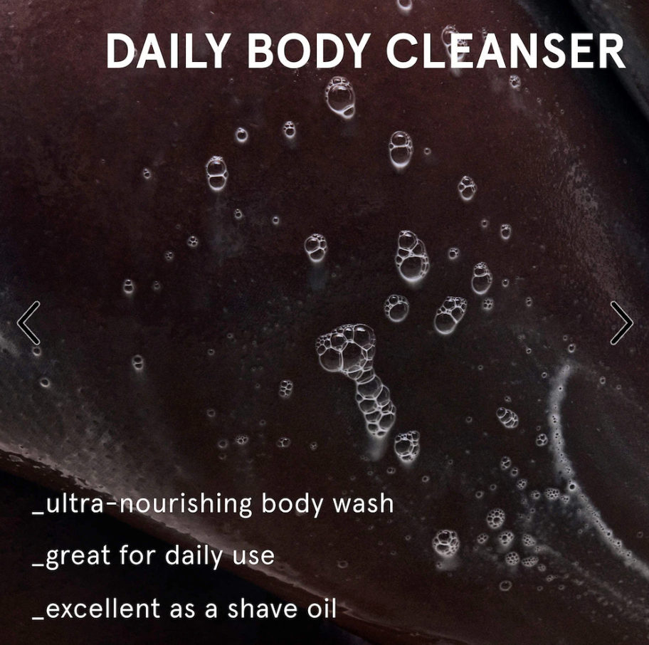 Glossier  Nourishing Daily Oil Wash - Sandstone