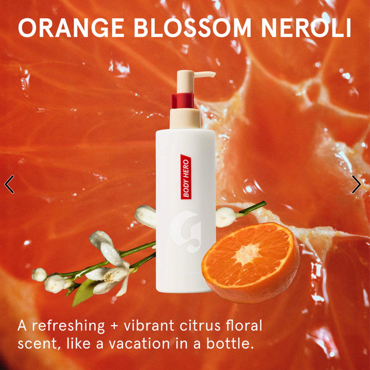 Glossier  Daily Perfecting Nourishing Lotion - Orange Blossom Neroli - 8.4 oz/250 mL