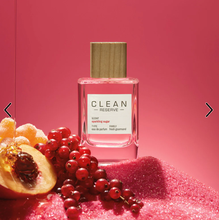 CLEAN RESERVE  Sparkling Sugar Eau de Parfum with Peach - 3.4 oz / 100 ml eau de parfum spray