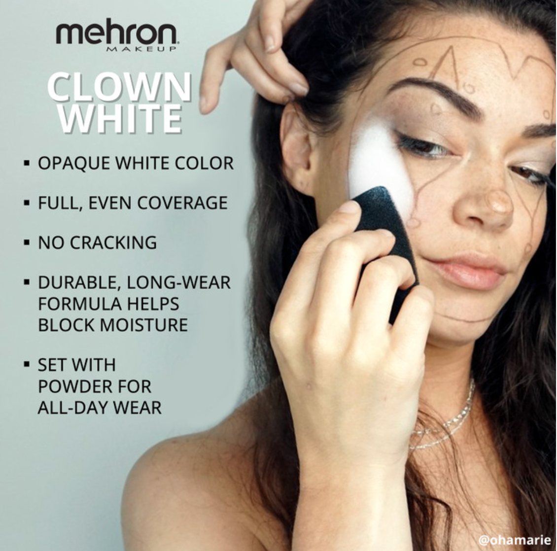 Mehron  Clown  White